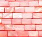Pink MOP Shell Rectangle